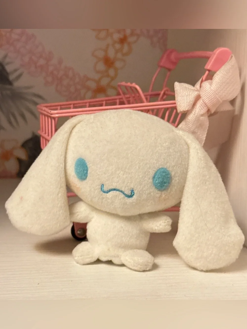 2006 finger puppet Cinnamoroll plush
